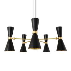 Cairo cinq bras studio mullan lighting lustre chandelier  mullan cairo cinq bras noir mat mlf205pcmbk  design signed nedgis 67499 thumb