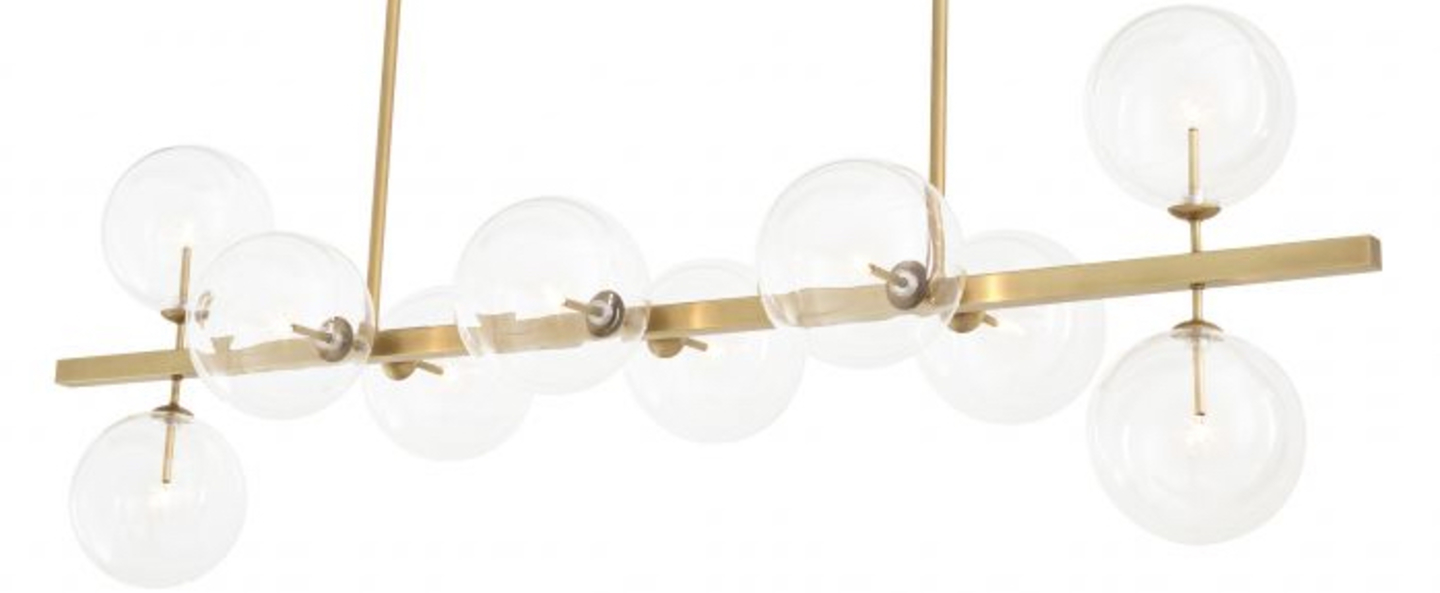 Lustre chandelier largo laiton l176cm h60 5cm eichholtz normal