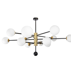 Charlotte 12 globes daniel gallo lustre chandelier  daniel gallo charlotte 12 globes  design signed nedgis 81613 thumb