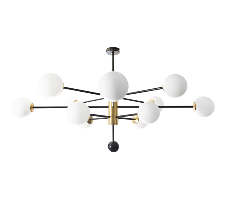 Charlotte 12 globes daniel gallo lustre chandelier  daniel gallo charlotte 12 globes  design signed nedgis 81614 product