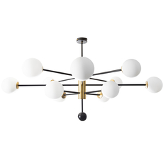 Charlotte 12 globes daniel gallo lustre chandelier  daniel gallo charlotte 12 globes  design signed nedgis 81614 thumb