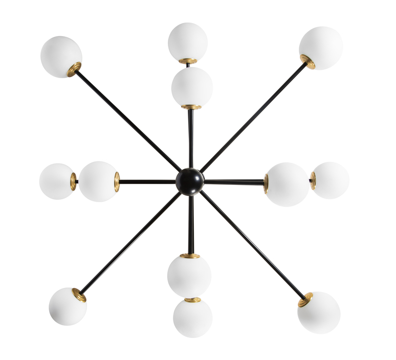 Charlotte 12 globes daniel gallo lustre chandelier  daniel gallo charlotte 12 globes  design signed nedgis 81615 product