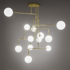 Constellation  lustre  alma light 5120 120  design signed nedgis 206768 thumb