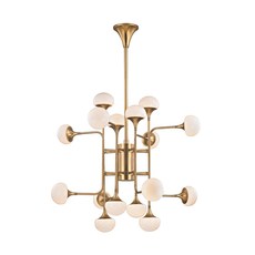 Fleming hudson valley studio lustre chandelier  hudson valley lighting group 4716 agb ce  design signed nedgis 79759 thumb