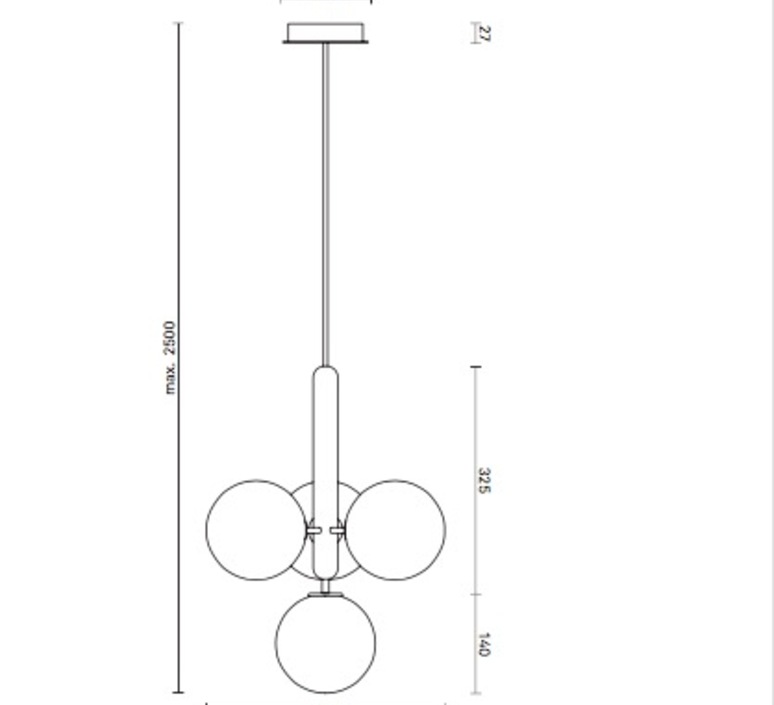 Miira 4 sofie refer lustre chandelier  nuura 03040223  design signed nedgis 88989 product