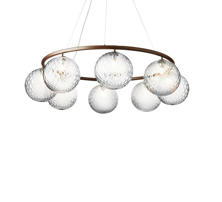 Miira 8 circular sofie refer lustre chandelier  nuura 2032011  design signed nedgis 140294 product