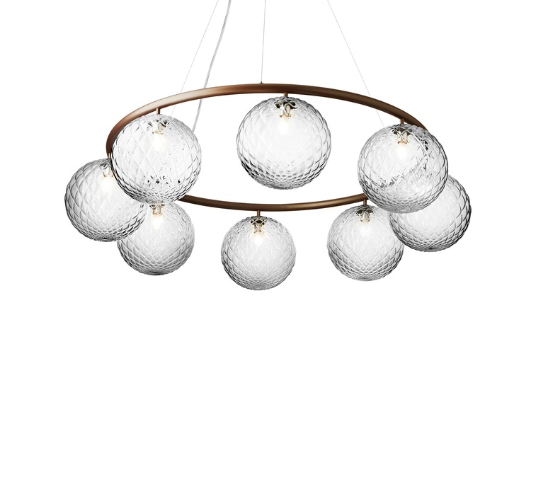 Miira 8 circular sofie refer lustre chandelier  nuura 2032011  design signed nedgis 140295 product