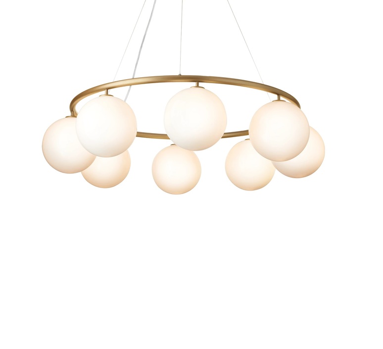 Miira 8 circular sofie refer lustre chandelier  nuura 2032008  design signed nedgis 140277 product