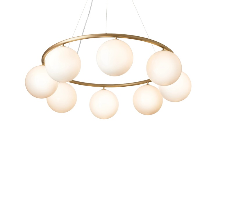 Miira 8 circular sofie refer lustre chandelier  nuura 2032008  design signed nedgis 140278 product