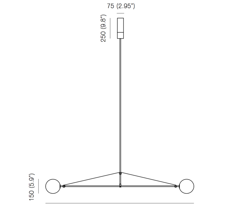 Mobile chandelier 2 michael anastassiades lustre chandelier  anastassiades ma mc2b   design signed 39648 product