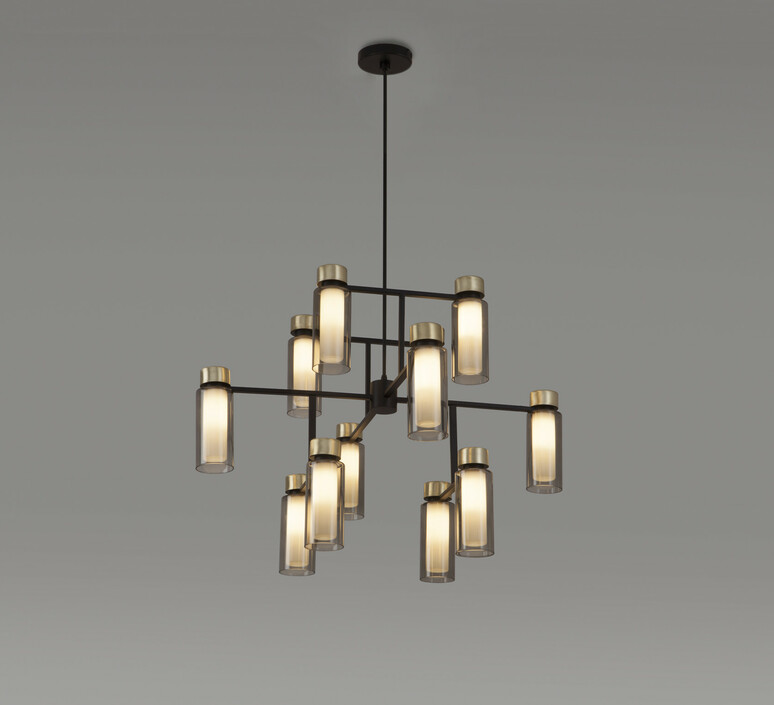 Osman 560 12 corrado dotti lustre chandelier  tooy 560 12 c2 c41 transparent glass  design signed nedgis 179803 product