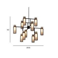 Osman 560 12 corrado dotti lustre chandelier  tooy 560 12 c2 c41 transparent glass  design signed nedgis 179805 thumb