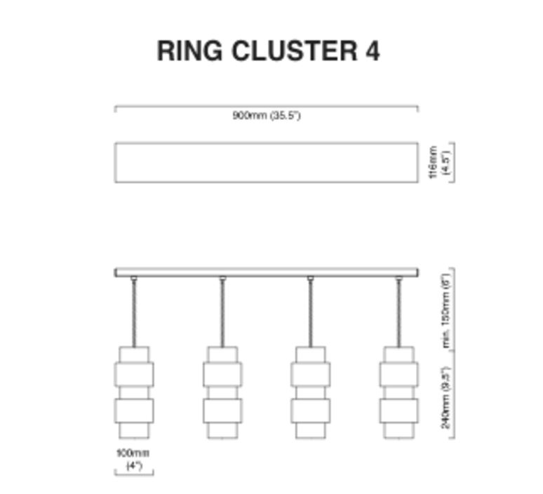 Ring 4 chris et clare turner lustre chandelier  cto lighting cto 01 210 0101  design signed 48322 product