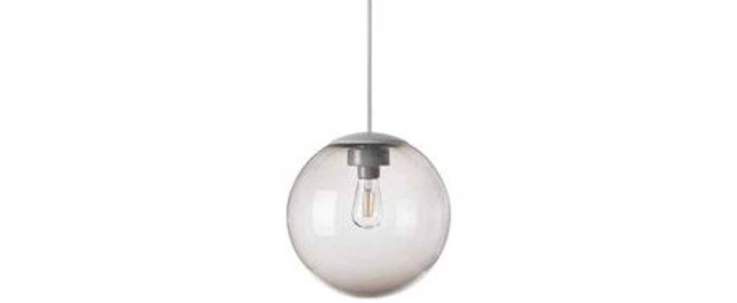 Lustre spheremaker 1 sphere taupe led o25cm h25cm fatboy normal