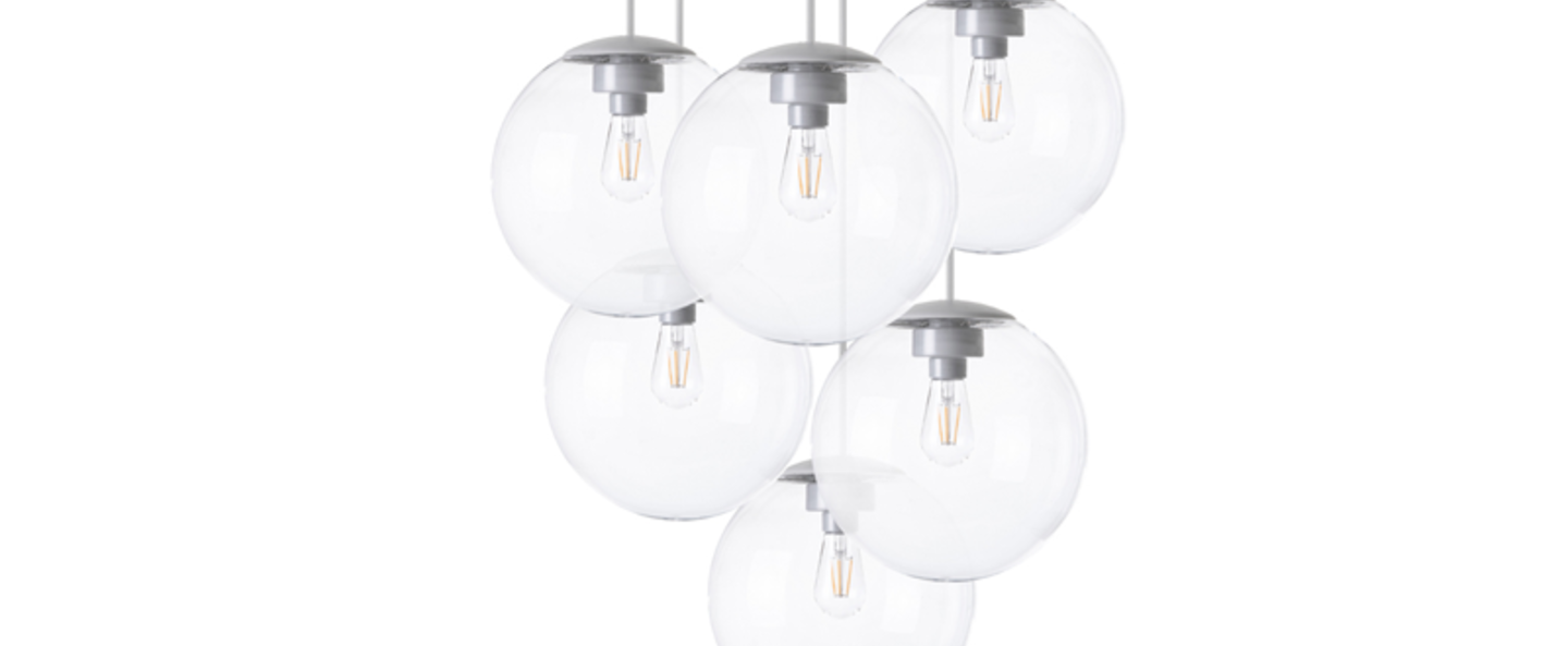 banner-image Lustre spheremaker 6 spheres transparent led o60cm h25 a 150cm fatboy normal