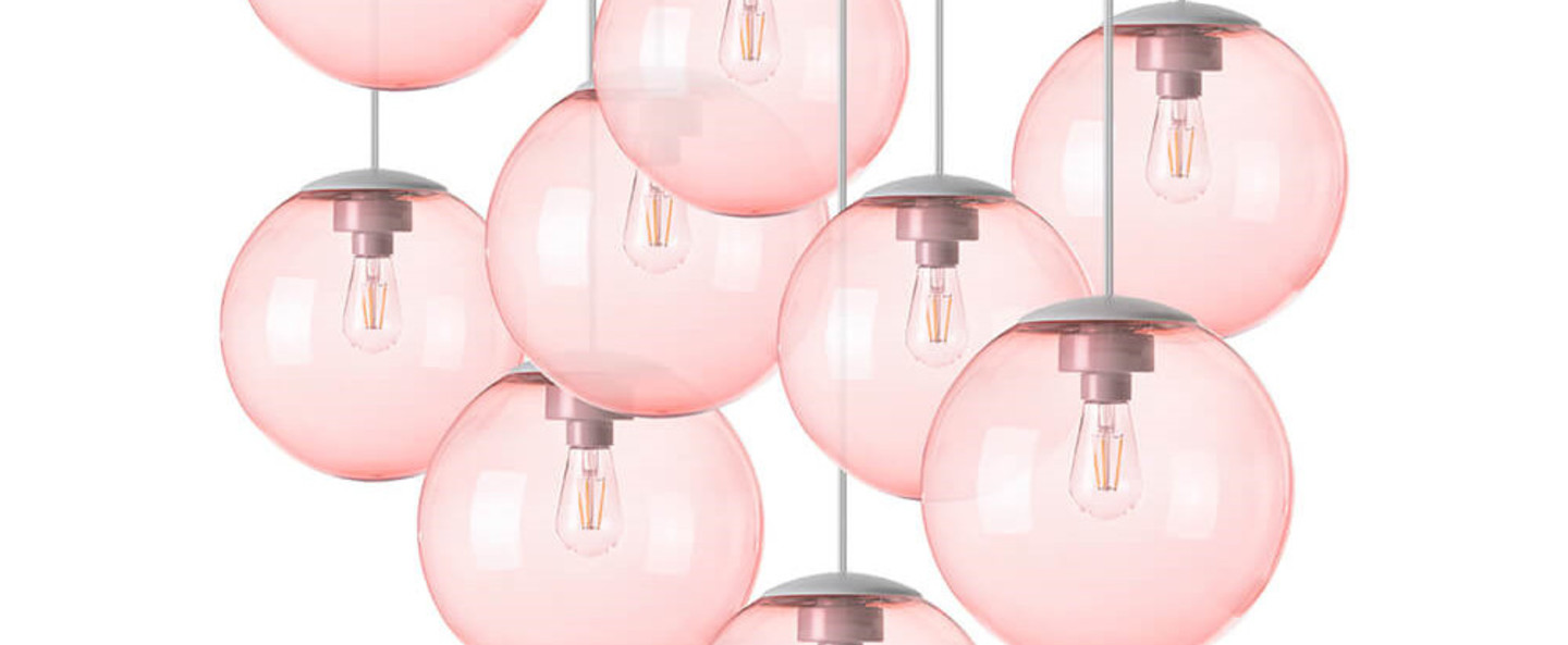 banner-image Lustre spheremaker 9 spheres rose led o90cm h25 a 225cm fatboy normal