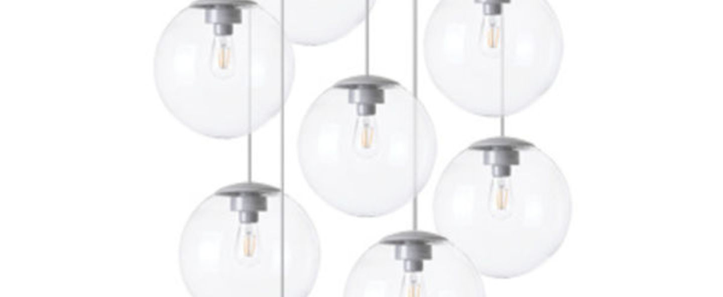 banner-image Lustre spheremaker 9 spheres transparent led o90cm h25 a 225cm fatboy normal