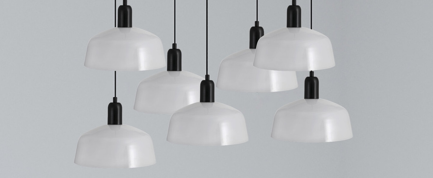 Lustre tatawin 7 suspensions m blanc o25 7cm h100cm faro normal