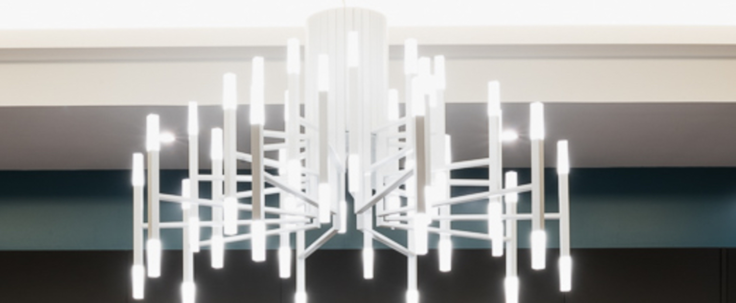 banner-image Lustre thelight 30 bras blanc led 2700k 105lm o109cm h70cm alma light normal