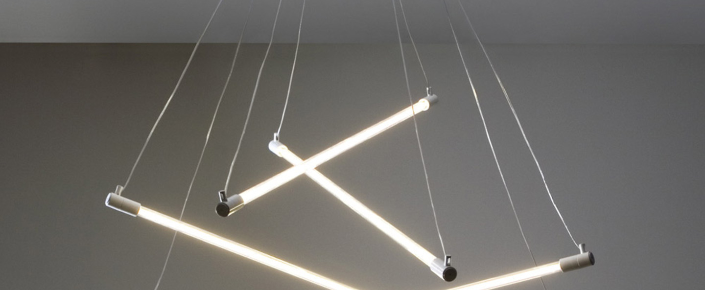 Lustre tube systeme shanghai blanc o150cm martinelli luce normal