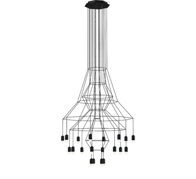 Wireflow 0315 arik levy lustre chandelier  vibia 031504 1a  design signed nedgis 170393 product