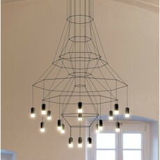 Wireflow 0315 arik levy lustre chandelier  vibia 031504 1a  design signed nedgis 170396 thumb