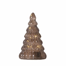 Arbre de Noël, lumineux, Lucy, chêne foncé, LED, Ø10cm, H16,5cm - Sirius -  Luminaires Nedgis