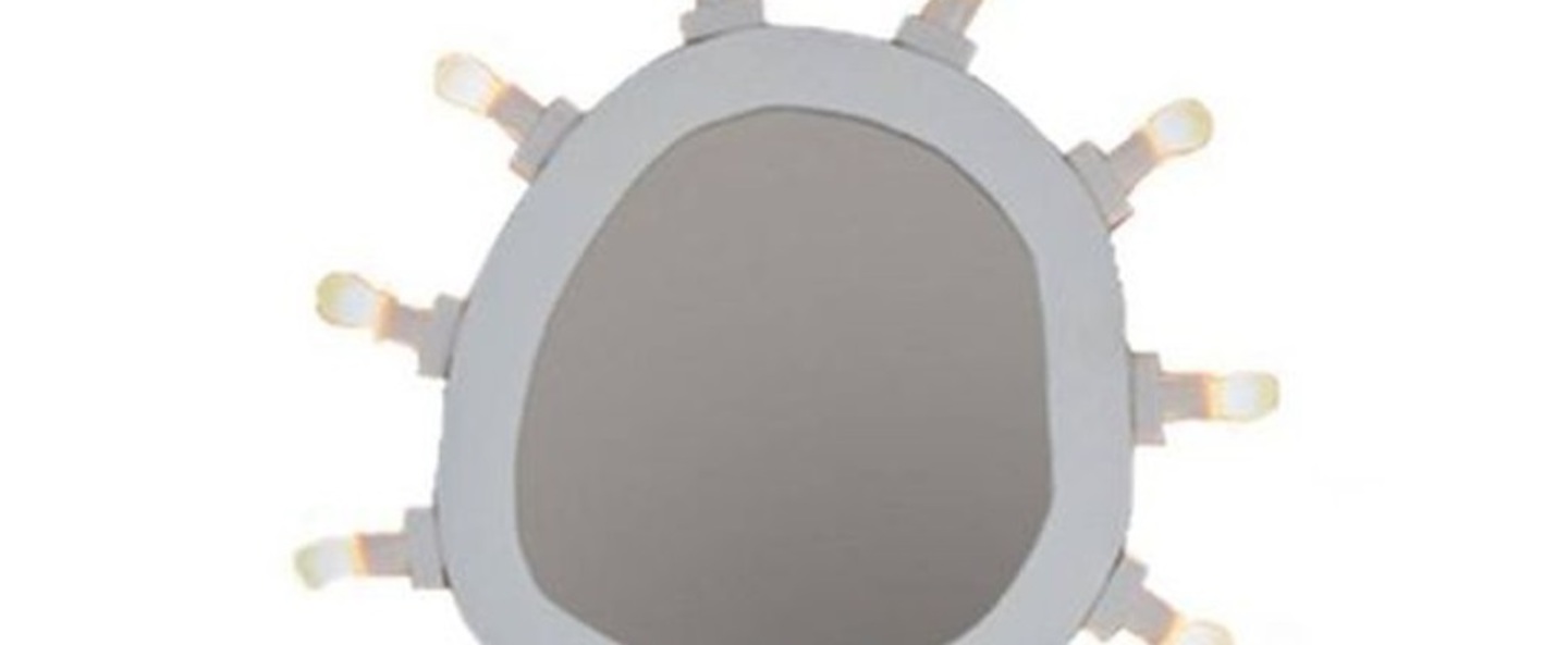 banner-image Objet lumineux mirror small blanc 2700k 250lm l30cm h32cm seletti normal