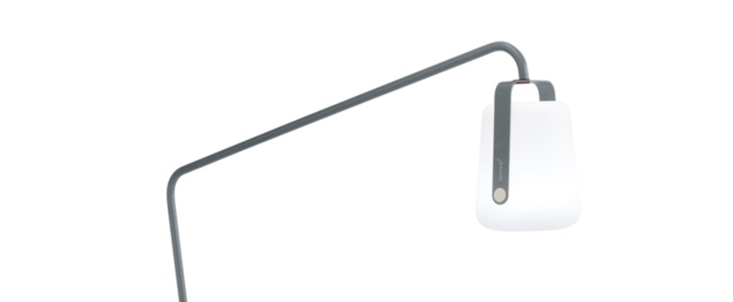 banner-image Pied deporte pour baladeuse d exterieur balad gris orage h190cm l128cm led fermob normal