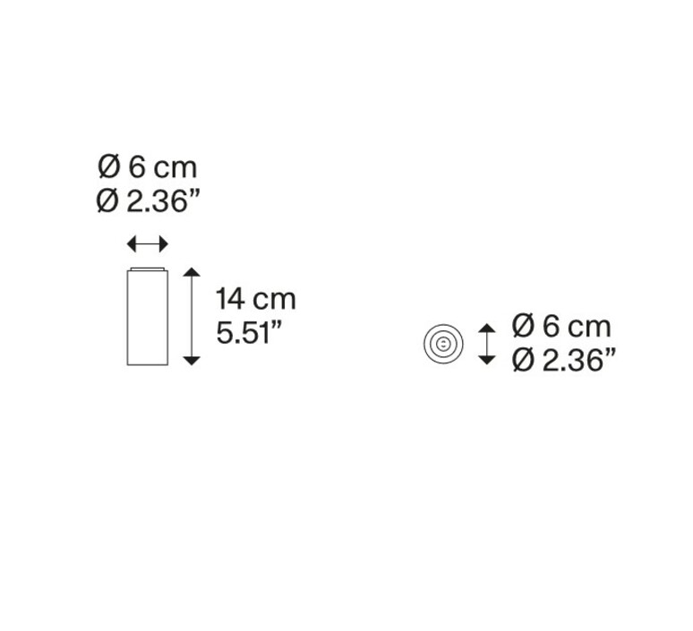 A tube mini  plafonnier  lodes 09631 3500  design signed nedgis 211074 product