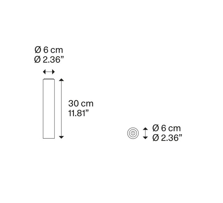 A tube small  plafonnier  lodes 09632 1000  design signed nedgis 211085 product