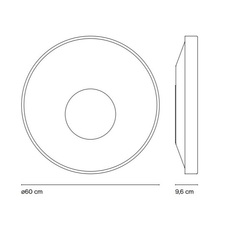 Sun yonoh estudio creativo plafonnier ceilling light  marset a671 009  design signed 61806 thumb