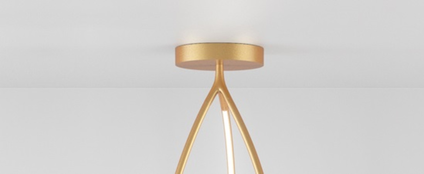 banner-image Plafonnier arrival 130 ceiling laiton o36 9cm h130cm artemide normal