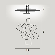 Big bang vicente garcia jimenez plafonnier ceiling light  foscarini 151005 10  design signed nedgis 125019 thumb