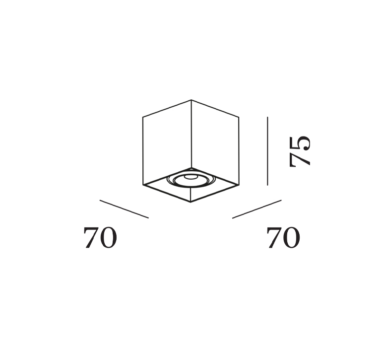 Box mini 1 0 par16 studio wever ducre plafonnier ceiling light  wever et ducre 258120w0  design signed nedgis 100338 product