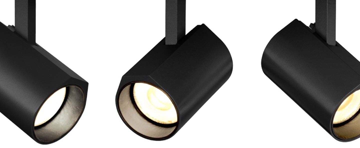 Plafonnier ceno 3 0 noir led 2700k 3x440lm l23cm h4cm wever ducre normal