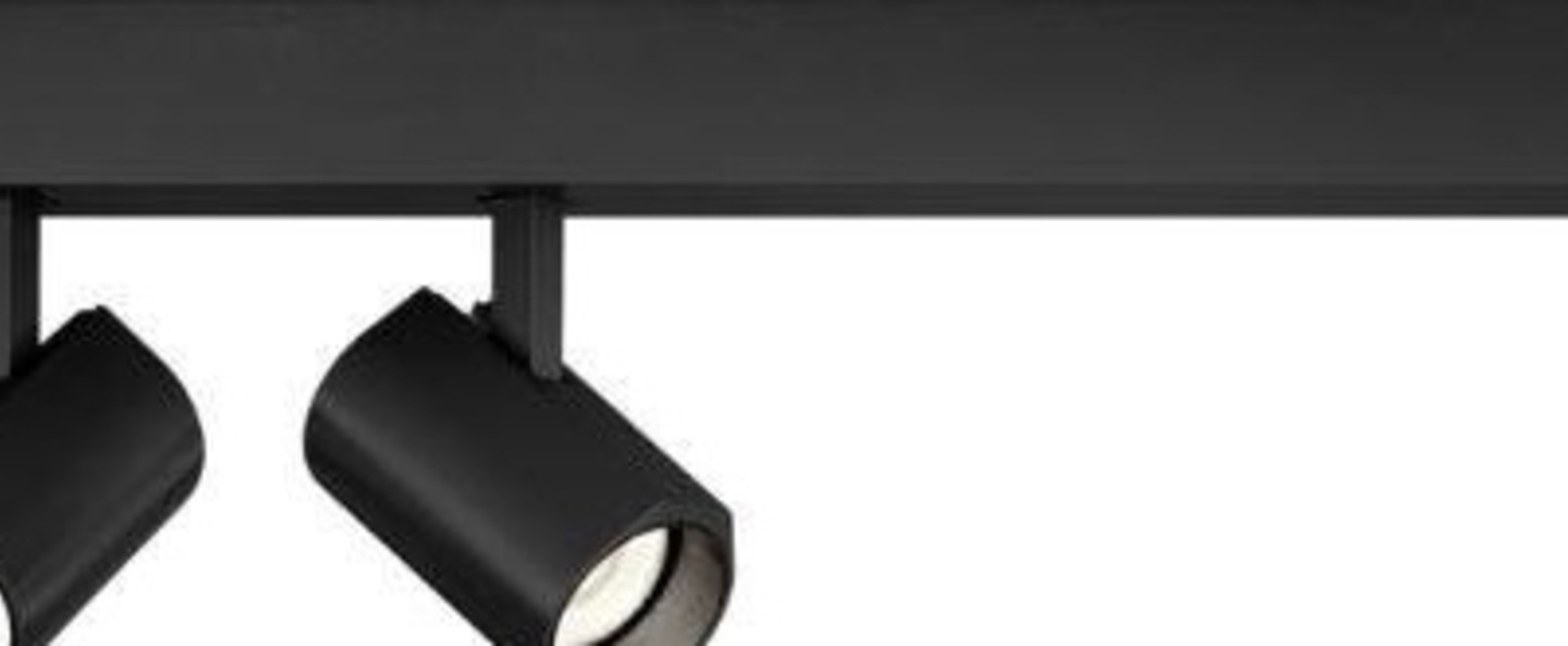 Plafonnier ceno surface 2 0 noir led 3000k 885lm l27cm h8 1cm wever ducre normal