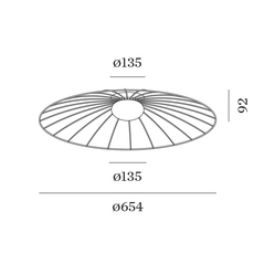 Clock 3 0 studio wever ducre plafonnier ceiling light  wever et ducre 182488b3  design signed nedgis 127379 thumb