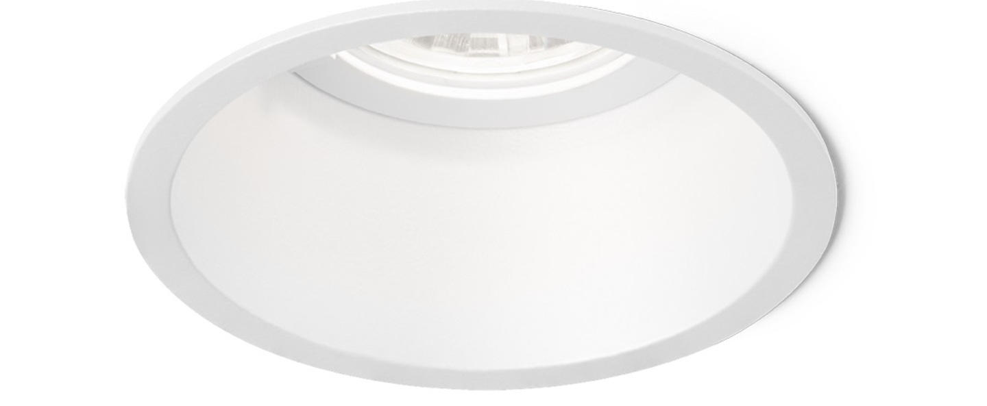 Plafonnier deeper 1 0 led blanc led 2700k 510 680lm o8 5cm h9 5cm wever ducre normal