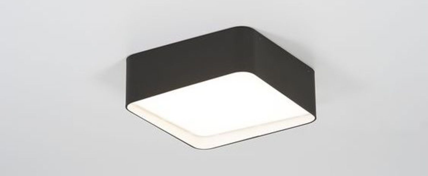 banner-image Plafonnier edgar square box1 noir led 3000 k 1350 lm o30 4cm h11 5cm dark normal