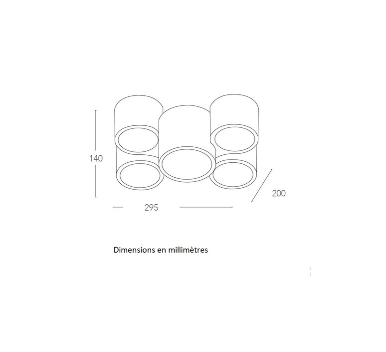 Isaline cinq studio nedgis plafonnier ceiling light  nedgis isaline pl5  design signed nedgis 174454 product