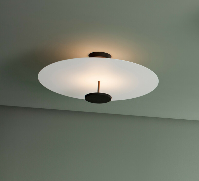 Flat 5926 ichiro iwasaki plafonnier ceiling light  vibia 592610 1a  design signed nedgis 158569 product