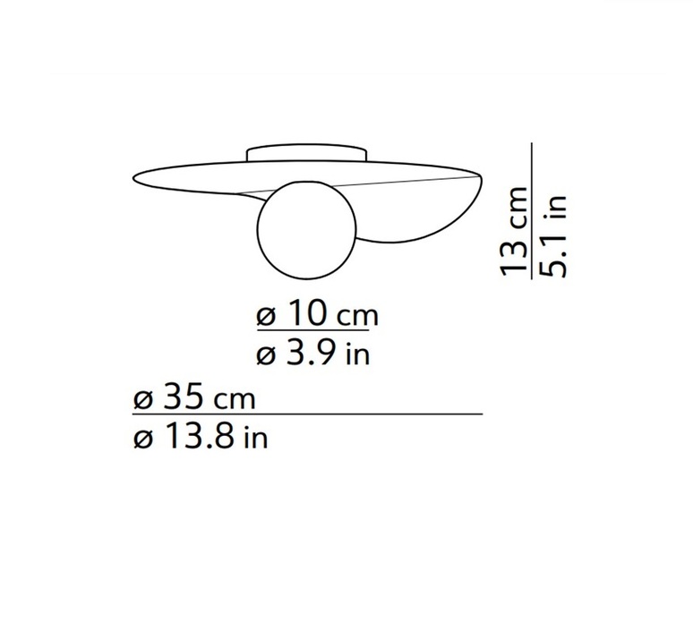 Flow chris basias plafonnier ceiling light  kdln 506429n  design signed nedgis 153841 product