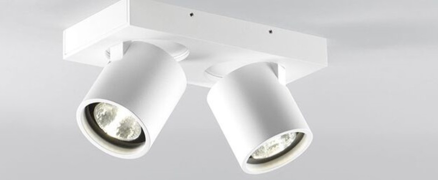 banner-image Plafonnier focus mini 2 blanc led o16cm h8cm light point normal
