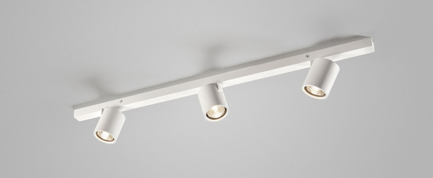 banner-image Plafonnier focus mini 3 blanc led 876 lm 3000k l70cm h8cm light point normal