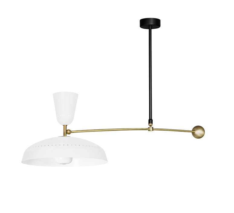 G1 guariche  pierre guariche plafonnier ceilling light  sammode g1susp wh wh  design signed nedgis 84418 product