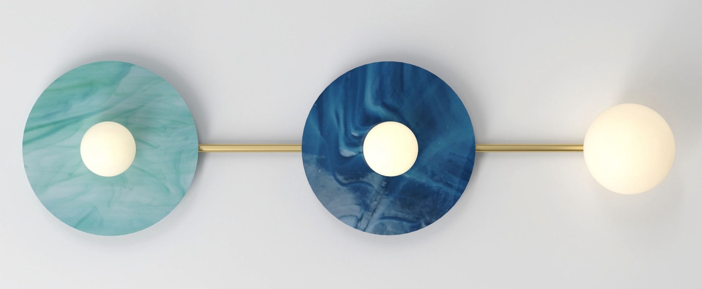 banner-image Plafonnier glass 514 m multicolore l29cm h10 7cm atelier areti normal