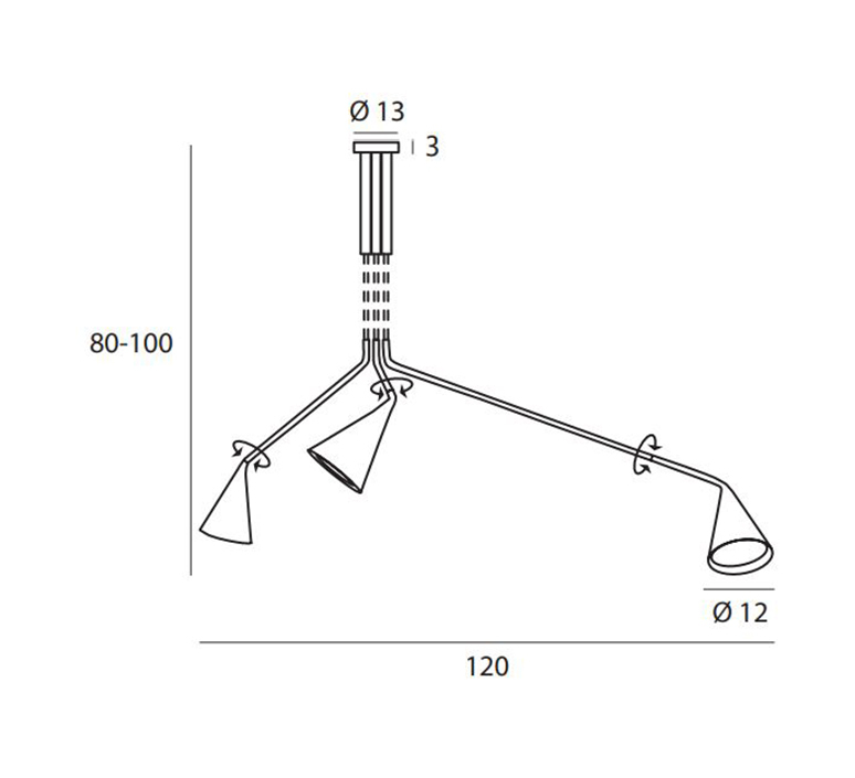 Gordon 561 13abc corrado dotti plafonnier ceiling light  tooy 561 13abc c2 c41  design signed nedgis 115307 product