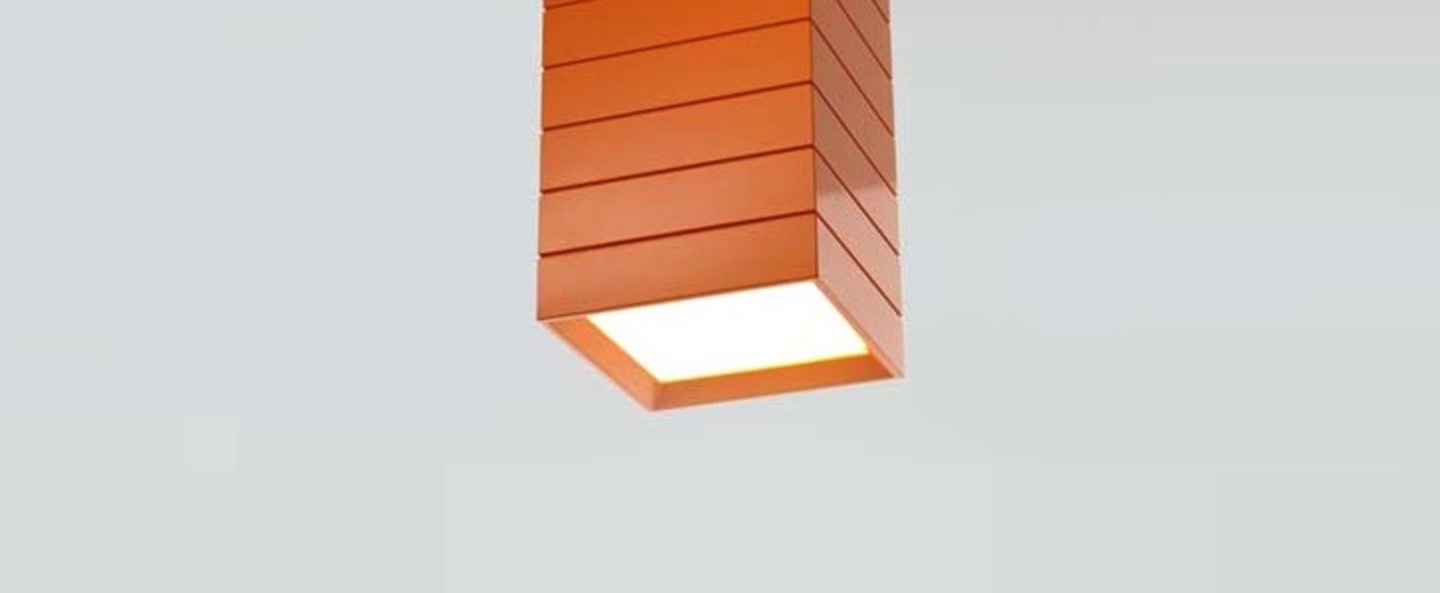 banner-image Plafonnier groupage 20 orange led dimmable h34cm l20cm artemide normal