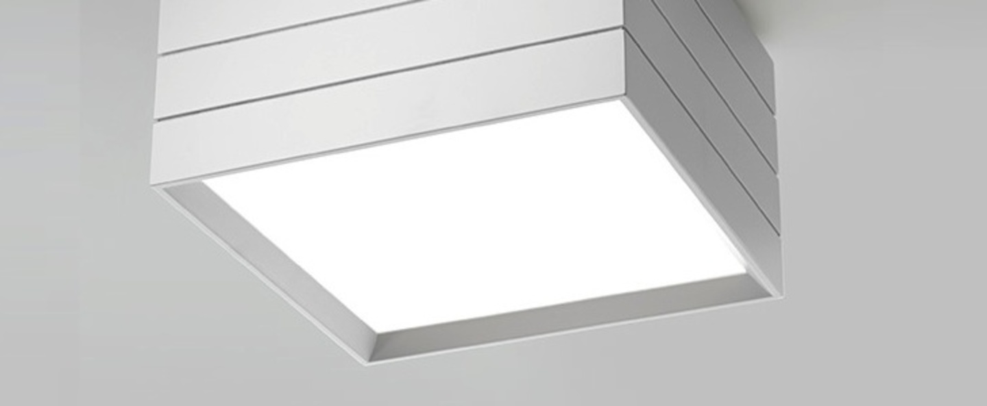 banner-image Plafonnier groupage 32 blanc led dimmable h20cm l32cm artemide normal